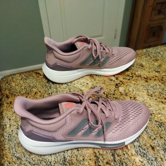 Shoes Training Running Women Adidas EQ21 Run GZ4075 Pink 9.5 - Picture 5 of 12